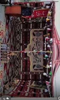 خيمة بيع • ٤×٣م • قماش صوف