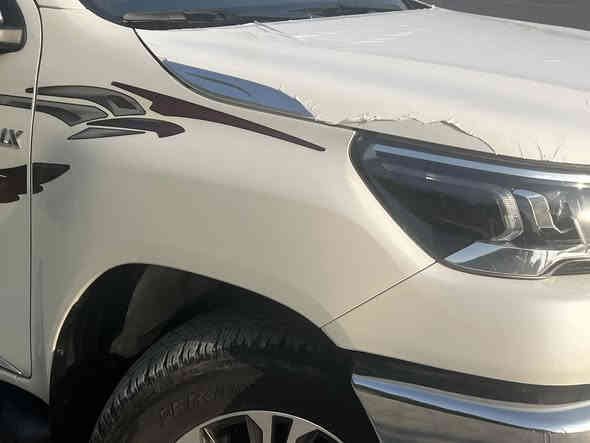 السلام عليكم تيوتا هايلوكس موديل 2021سعودي
رقم اربيل الجديد 
4سلندر 2700
فول مواصفات 
مكفولة كفاله عامه 
ماعدى بارد بسيط بالبدي جهه اليمنى
السعر 315
وبيها مجال 
العنوان الفلوجة 
***********
