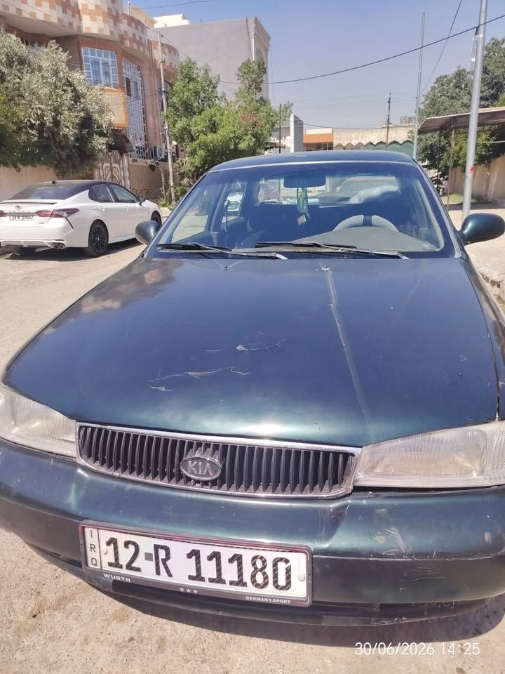 السلام عليكم سياره كيا سيفيا للبيع موديل 95كير اوتو محرك دبل كم شفت رقم نينوى تبريد شغال مكان السياره موصل الأيسر سعرها 30وبيها مجال اتصال على *********** أو ***********
