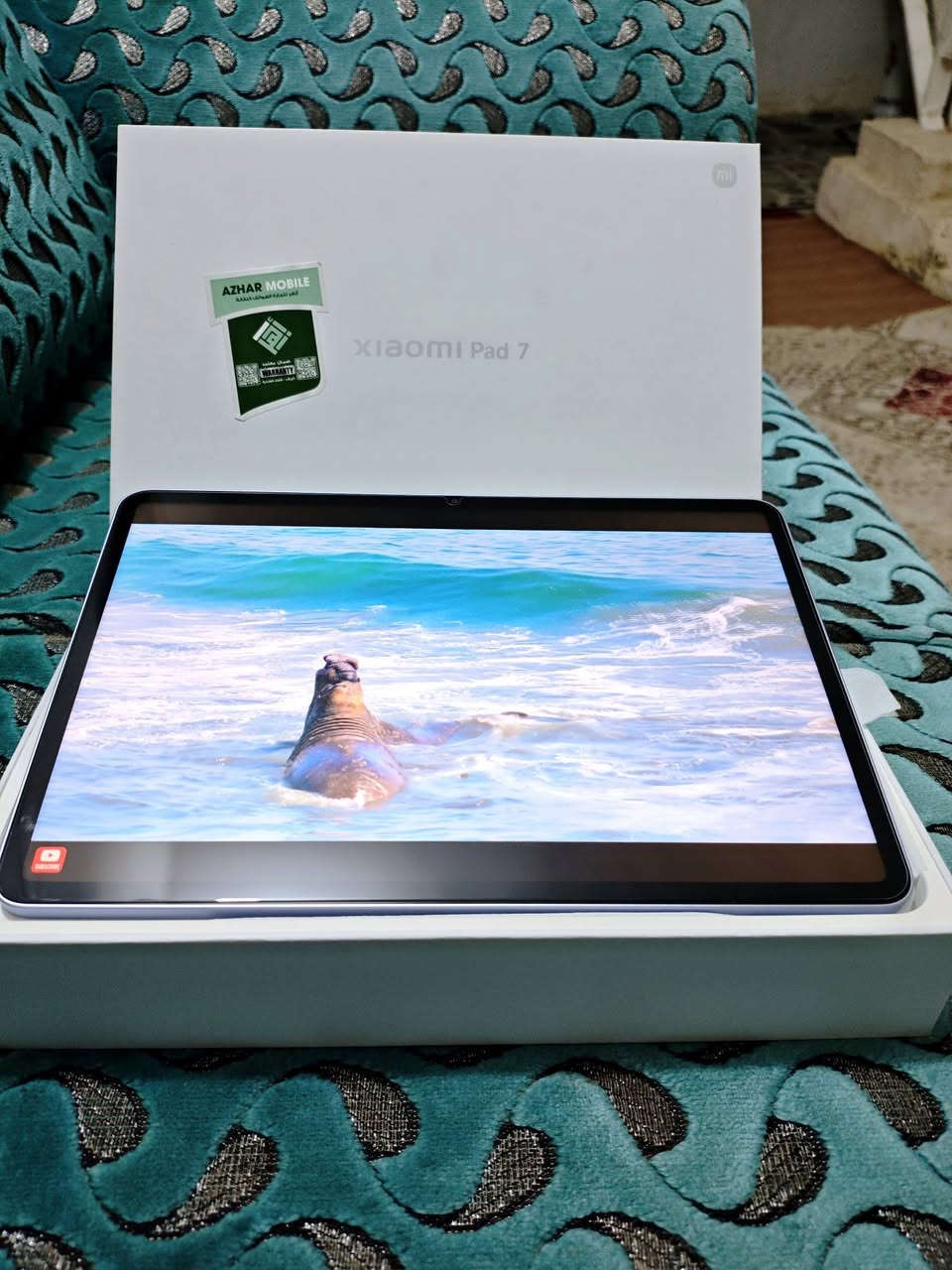 ايباد شومي باد 7 نضافه 100٪ كامل ملحقاتة شاشه تدعم
144هيرتز يعني سلاسه بل شاشه خرافية والله وافضل شاشه ذكره 256 ببجي يدعم 120 افريم رقمي بي وتساب *********** أو على الخاص
