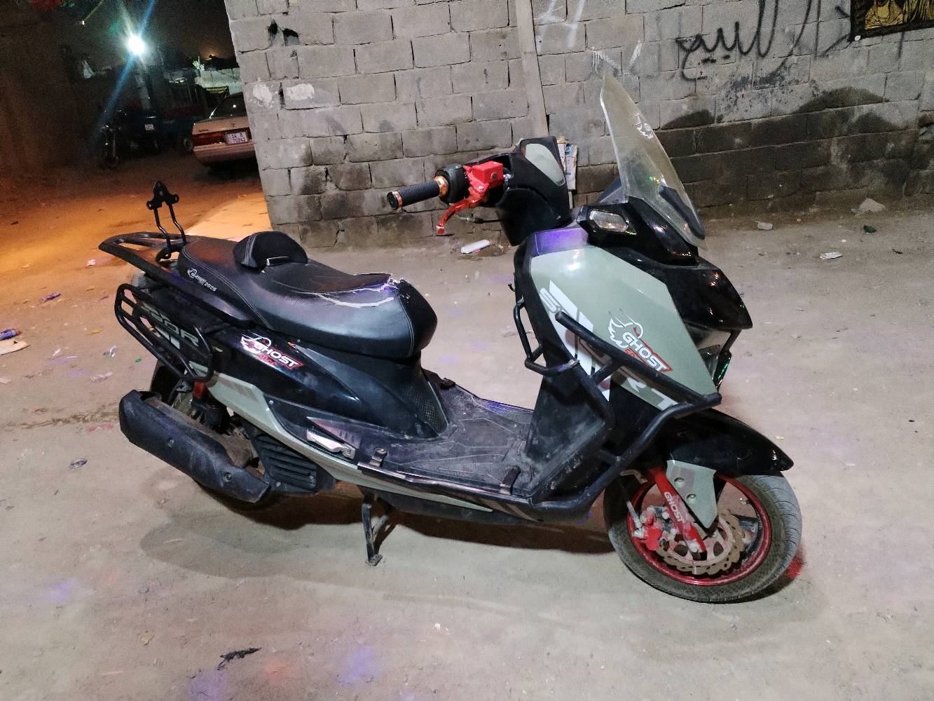 دراجه ياماهه ستروك لون زيتوني موديل 2024 مستعمله استعمال خفيف من الشغل للبيت مجفته عند الوكيل بل عشار بيها خلل بل اشاره اليمين وبل قاعده مال السويج تمشي 140 مكفوله بل اصوليات كامله تترقم احتمال سعرها 800 وبيها مجال بسيط للتواصل ***********