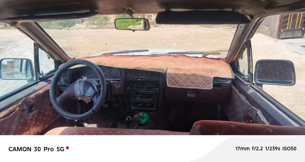 بيكم نيسان موديل 95 رقم نجف مشروع وطني باسمي سنويه ل2028 مكاني السماوه قضاء الخضر ***********.  سعر 38وبيه مجال
