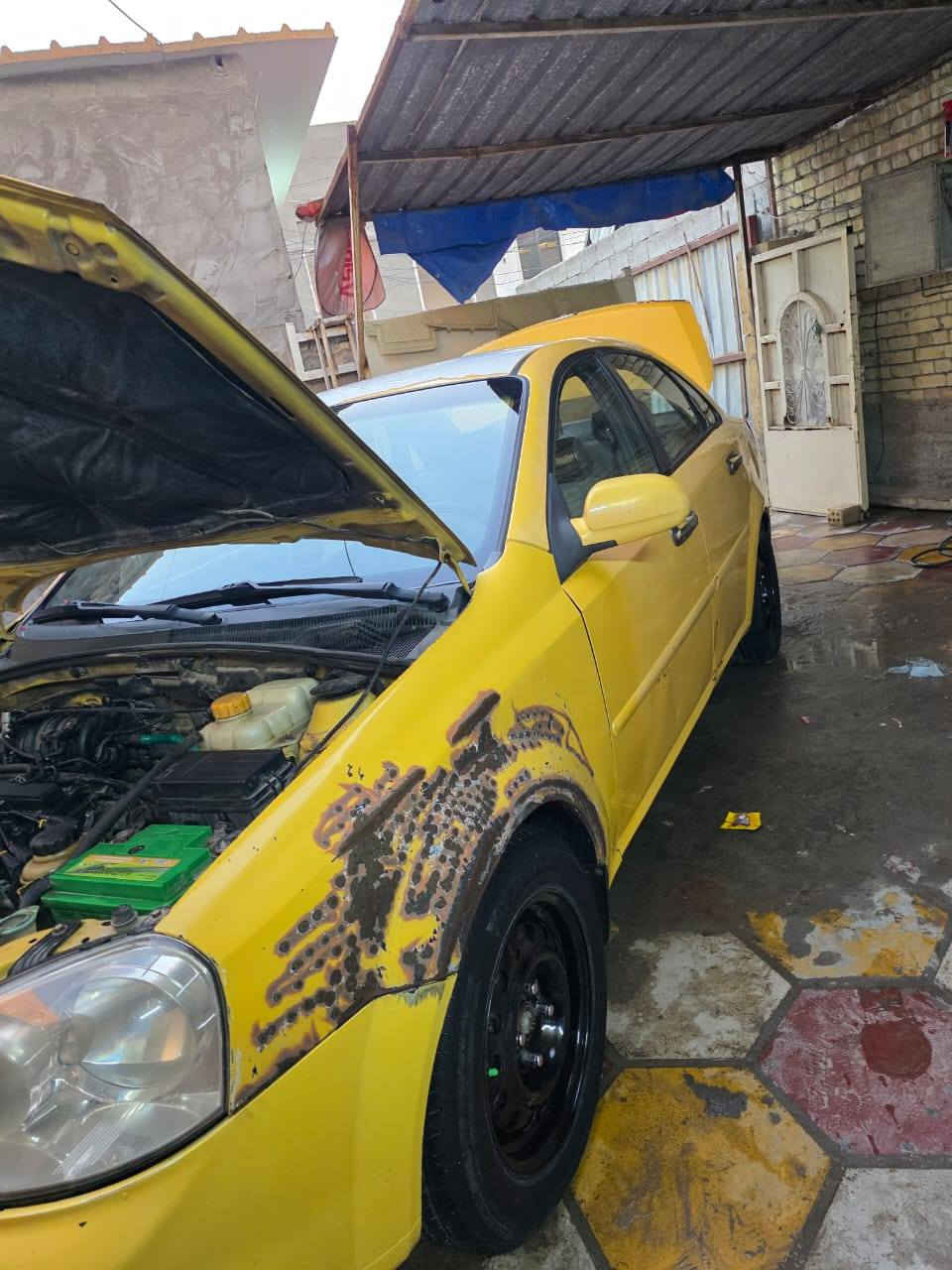 السلام عليكم للبيع اوبترا الشركه العامه موديل ٢٠١١ صفره بيه ضربه بل جاملغ الامامي وضربه بل جاملغ الخلفي مثل ما اموضح بل صوره وبيه بعض الملاحضات رقمه بابل السعر ٦٠ وبيه مجال عنواني بغداد الرصافه اني مكلف بل نشر رقم صاحبه ***********
