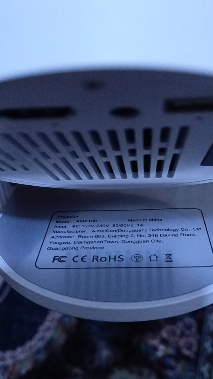 داتاشو 25 على اول تم ✔️
الاسم: Home Theatre
الموديل: AMX100
النوع: بروجكتر (Projector)
تقنية العرض: LCD
عمر العدسة  LED: حوالي 30,000 ساعة
الطاقة: AC 100–260V


**إذا كنت صاحب هذا الإعلان وتريد حذفه لأي سبب، رجاءا أرسل رسالة إلى الدعم الفني**