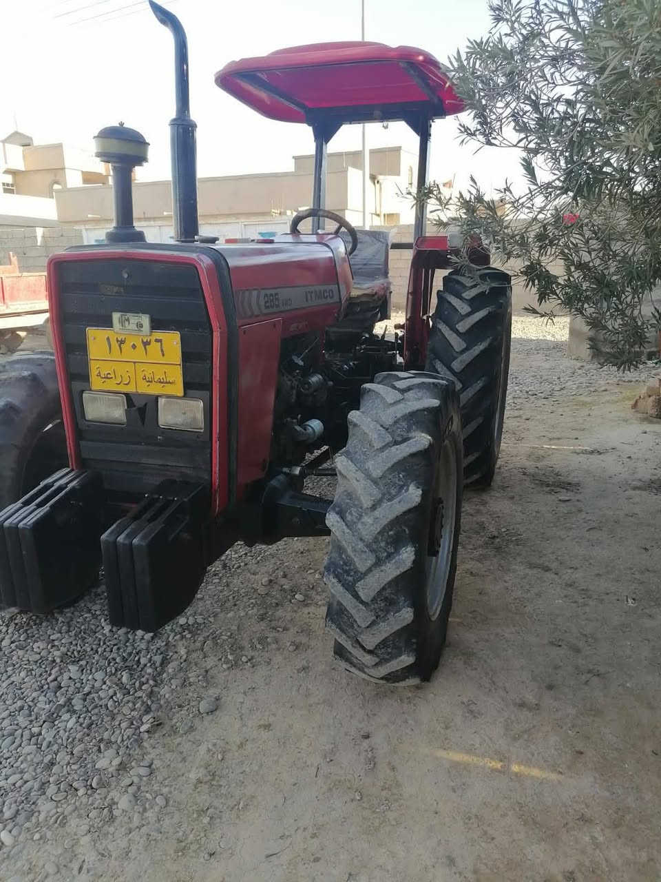 السلام عليكم  للبيع تركتر دبل ايراني موديل 2013 رقم سليمانيه شرط الوكاله وتحويل محرك شرط كير اكسنات شركه طخم تاير جديد السعر 105ورقه المكان الشرقاط الهيجل للستفسار الاتصال على الرقم ***********
