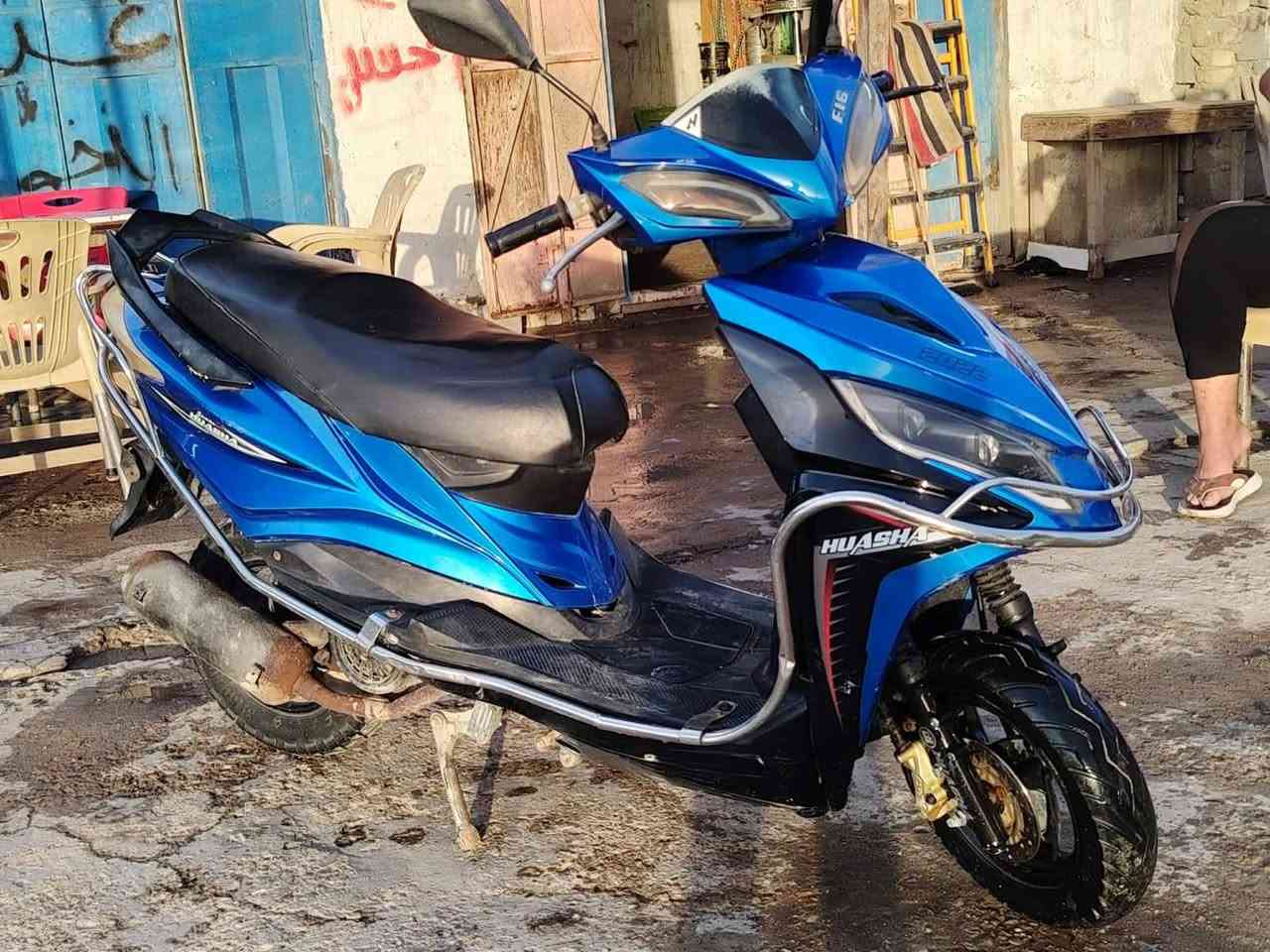 دراجة للبيع نضيفة ما بيهة اي نقص 
السعر الخاص 
للأستفسار(***********)
