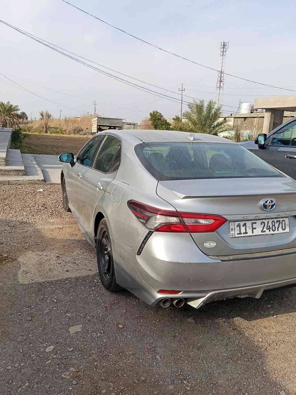 السلام عليكم كامري 20 هايبرد مصبوغه عام مثل ما وضح بل صور السياره بيها جراد وطخه بل جاملق الخلفي يرادلها صبقه السعر 143رقم الهاتف ***********
