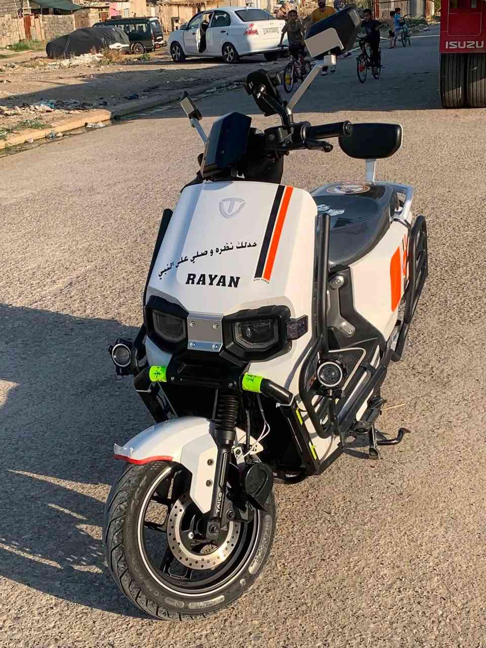 Tailg الريان وحش الكون مدرعvip
ابيض 
بلاجكتورات عالي وناصي ورماش
لايتان زنون
بي الشحن التلقائي
نوع البطاريات كرافين افضل شي
شاحن اصلي
ماطور كلش مرتب وحلو
ستخدام  شهر واحد فقط
السعر 
مليون ٣٥٠ 
عنوان الموصل جانب الايسر 
بيه هورن طاط. ***********
