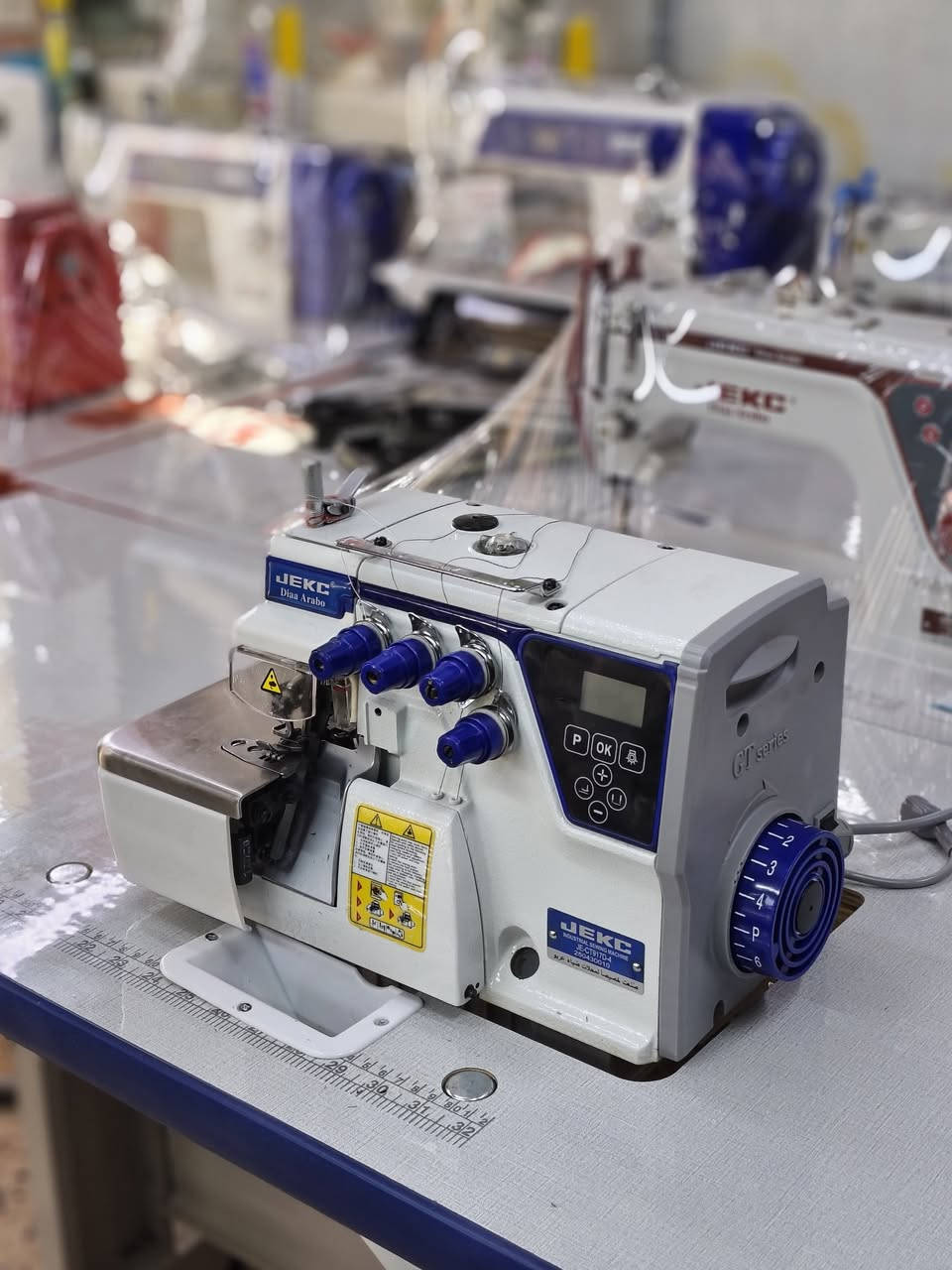 نماذج مختلفه من مجموعة إنتاج شركة JEKC
الوكاله الوحيده بالعراق لماركة JEKC
والاولى بمدينه الموصل ✅
ضياء عربو لتجارة مكائن الخياطة
كل المنتجات تكون بضمان شامل لمدة سنه كامله ✅
مكائن خياطه تكل بجميع الموديلات 
مكائن أوفر بجميع الموديلات
مكائن تطريز وحياكه
مكائن اختصاص دوشمه وجوادر
مكابس حراريه بكافةَ الاحجام
مكابس للحلقات والدكم الكتروني
مقصات كهربائيه بكافة الاحجام
أوتي حراري نورفا صناعي
الاستفسار واتساب
***********
