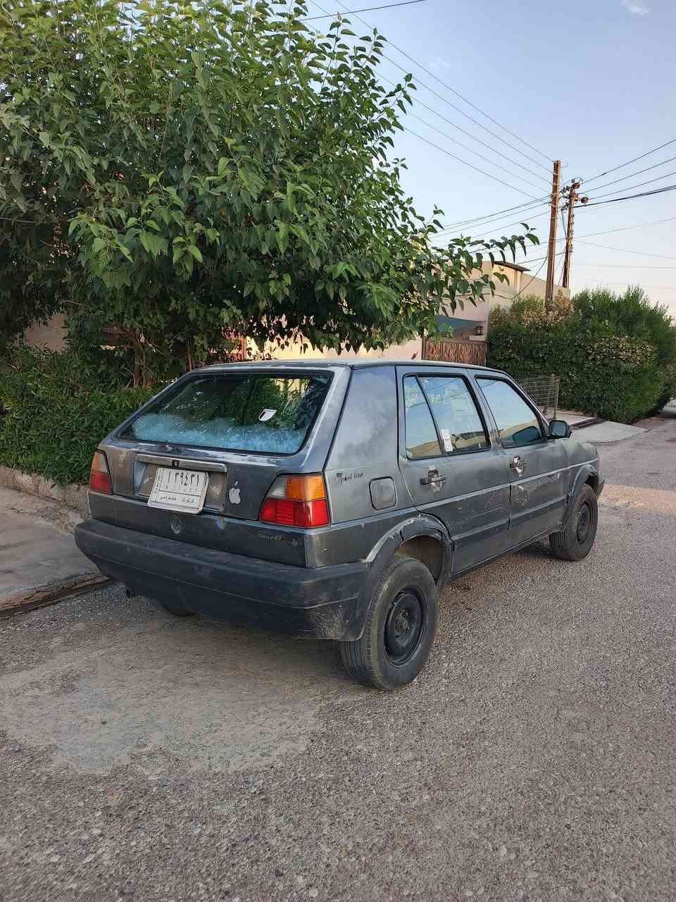 كولف موديل ١٩٩٠ رقم كركوك سنوية عظم عاج شرط تحويل من صاحب الشرعي أتصل   ***********  ----  ***********
كير اوتوماتيك محرك جيتا .... كوبون بنزين ⛽ موجود كير ومحرك شرط صدر شرط تايرات شرط كهربائيات كلها شغال دواخل كلش نظيف استيرن باور جام كهربائي سعر ٢٤$ وبيها مجال شراي اتصل بالرقم مكان سياره كركوك والرقم كورك بيها واتس اب وفايبر وتلكرام
