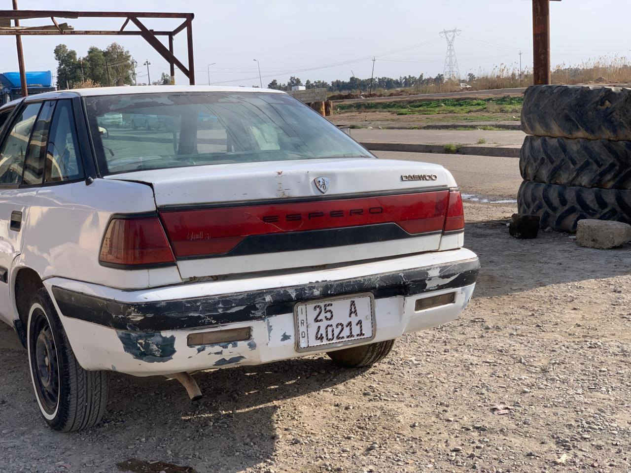 دايو اسبرو موديل ٩٤ محرك أوبل ١٦ سنويه لل٣٠   تخم تاير جديد سياره مكفوله محرك كير شرط بسمي شرط التحويل كابون بانزين موجود سيارة نضيفه احلا من الصور مال جناي السعر 24 وبيها مجال للاستفسار اتصل  ***********
