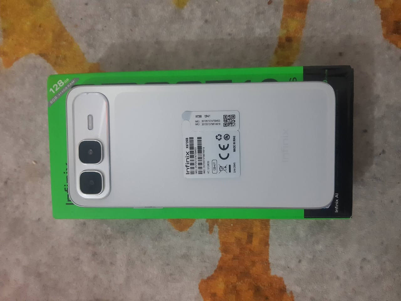 للبيع انفنكس سمارت 10 بلاس ذاكره 128 جديد غير مستغدم السعر 100 الف
مكان بغداد الأمين ثانيه 
***********
