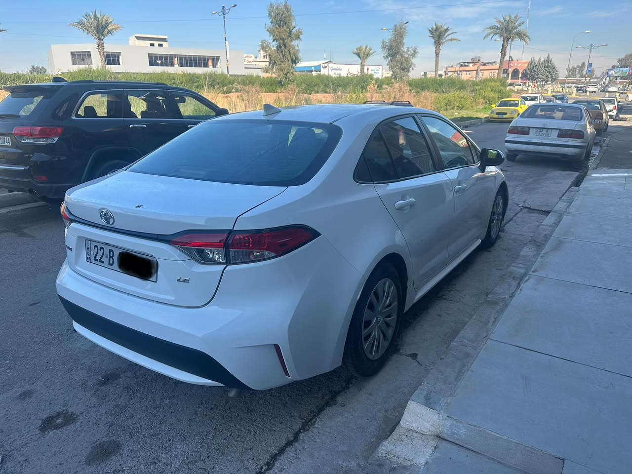 كورلا 2021 LE
رقم اربيل الجديد
رادار امامي /تحديد مسار
كاميرا خلفي / شاشة كبيرة / حجر بيئة بلادي
قيادة ذاتية / بريك بصمة / اوتو هولد 
(كير /مكينة/حدادية /طخم اطارات/ بطارية ) كلة جديد
الضرر ( بوند مصبوغ + تعديل بارد 5 اصابع جاملغ امامي)
السعر /165$
مكان السيارة الموصل 
***********
