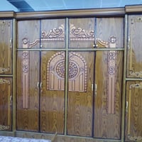 خشب عراقي فول • غرف نوم • بوفية ١٫٥/٢/٣م