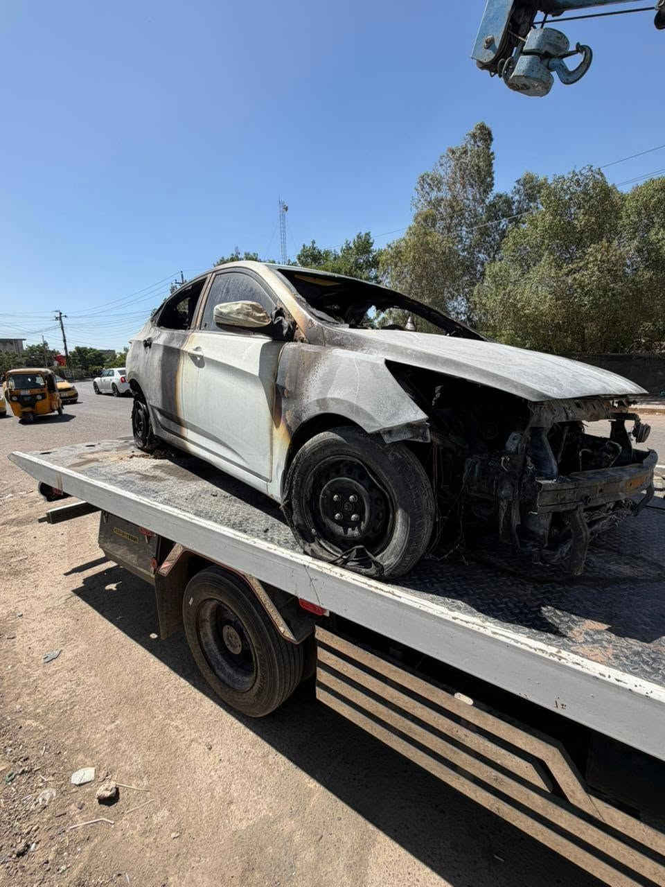 للبيع اكسنت صار بيها حادث حرك 
رقم بغداد سنوية وأرقام موجودات 
تحويل مباشر  ابيع ع وضعها 
مكاني بغداد 
*********** سامراء, صلاح الدين

