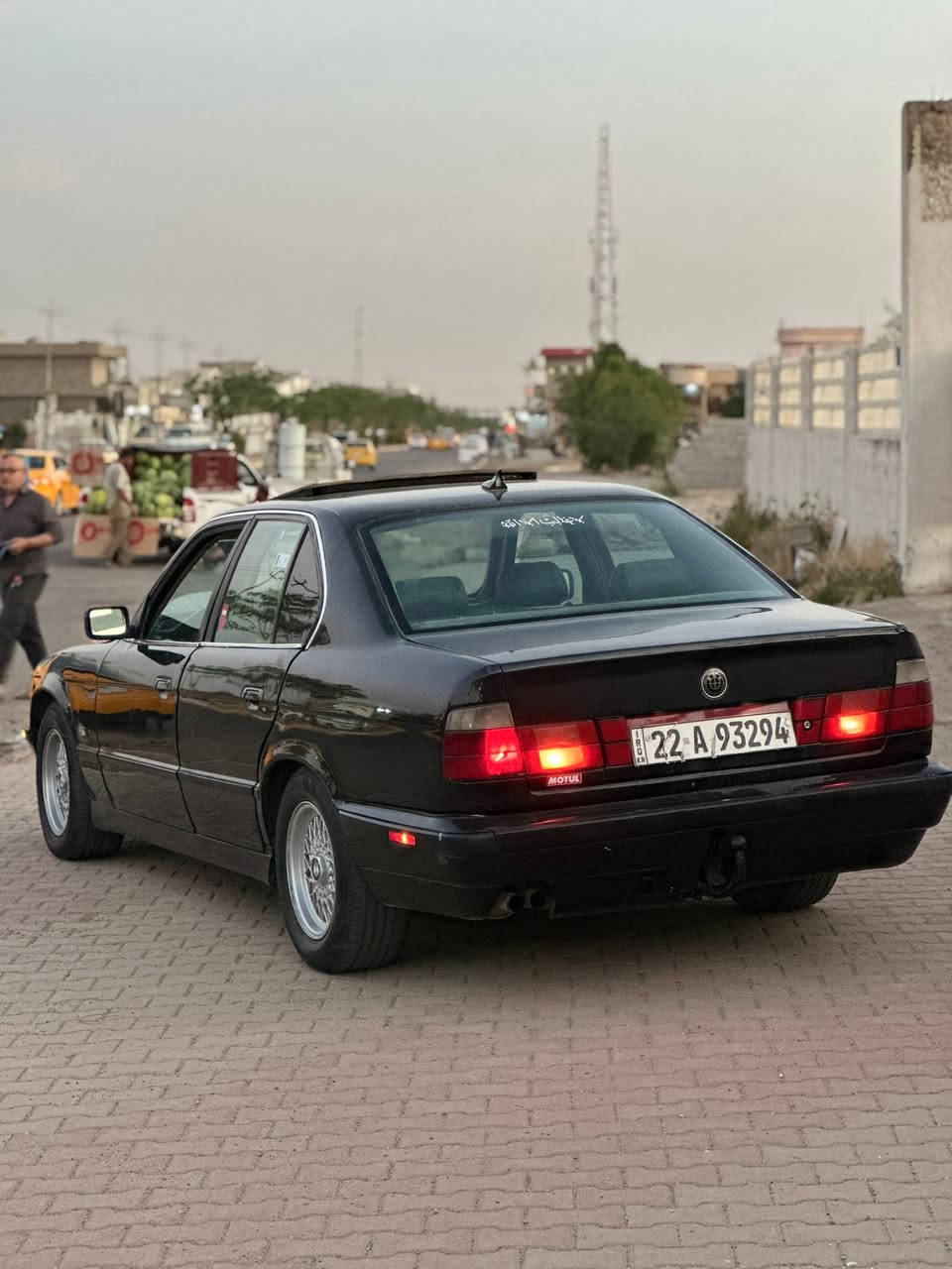 سلام عليكم للبيع BMW 1993 مكفوله للاخير
فول مواصفات سقف سلايت ٣ طكات +ويل خليه +اربع جام كهرباء+قفل مركزي+سكيورتي شغال+لايتات حلقه وزنون+٣وضعيات قياده S +تبريد شرط الثلج بنكه كهربائي يعني انسى الحماوه+هوك بلادي +جك مال بم ام بلادي +دوسات بلاديه ما معمر+بدون ضربه جماليه فقط

رقم سنويه هزه جديد شرط التحويل سعر 63وبي مجال 

ملاحضه خوان :محرك شوي بي بخار! مكاني كركوك

***********
