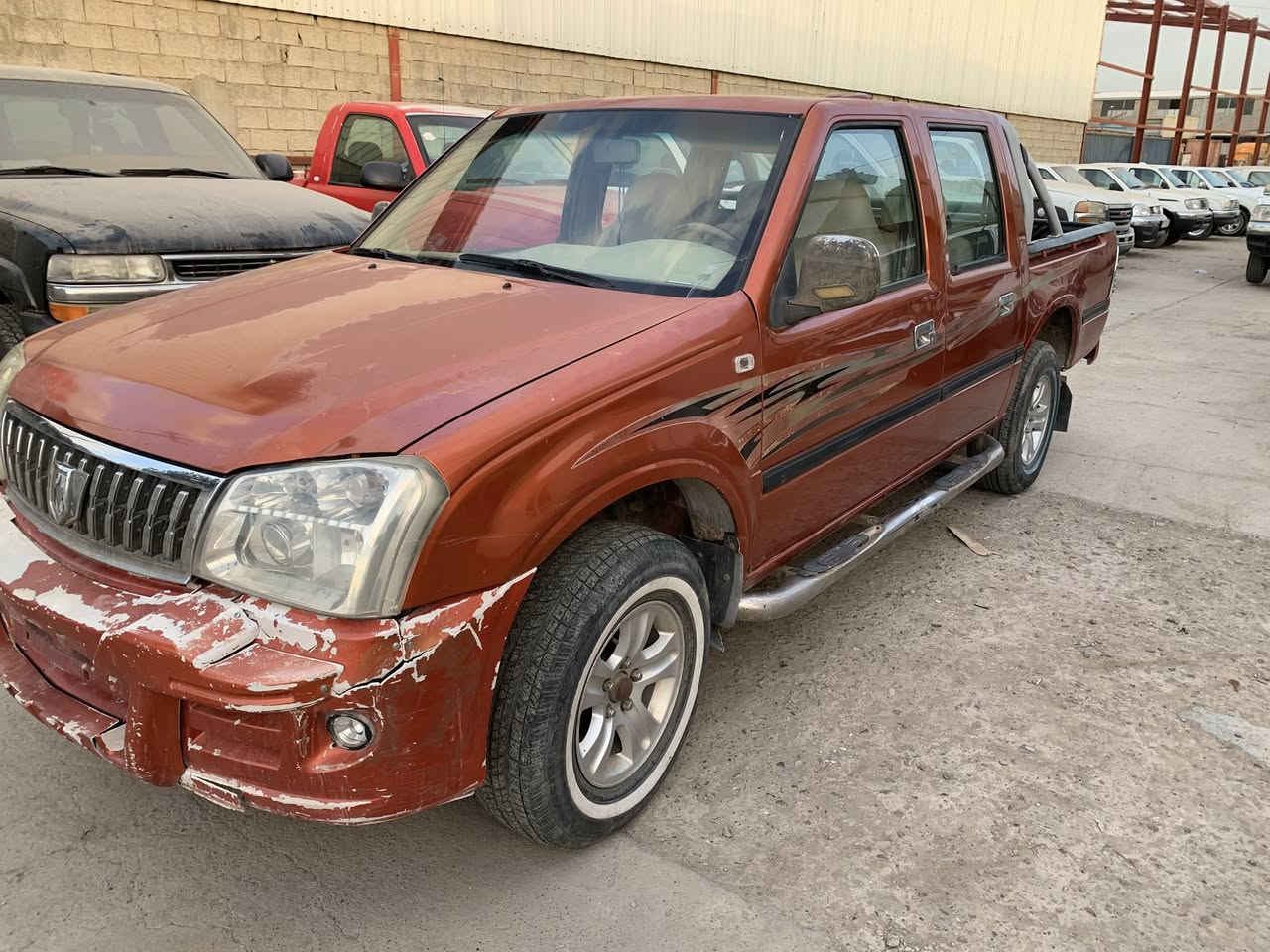 السلام عليكم جنبي بيك اب  2010 مال مزاد ادوات بدون تسجيل ما تسجل مكان بغداد جسر ديالى الجديد للاستفسار 

‭0774 866 4548‬
