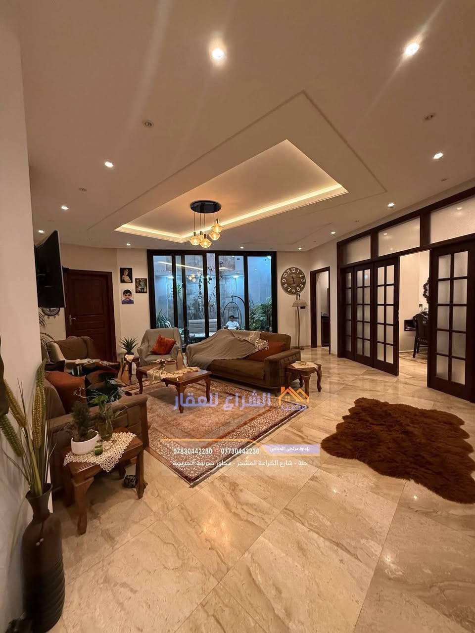 🏠دار لـــلـــبـــيــع 🏠
📍بناء حديث 

الموقع :                         شبر الاولى✅ 📍موقع مميزه
                                                                                                             
نـوع الـعـقار:                طـابو صرف ⭕️

الـمـسـاحـة:               325 متر

الـواجـهـه  مرمر 18 م   X       الـنـزال 18 م

#الـطـابــق #الارضـي 

2 غــرف نوم  نظام ماستر       مطبخ         صالة       هول

مجمع صحيات   حديقة داخليه           بارك سيارة 🚘

 
——————————-                   
#الطابق #الارضي 

4غرف نوم نظام ماستر     مطبخ     هول 

مخزن   مجمع صحيات 

#السعر عالخاص  ⭕️

------------------------
#لـــمـــزيـــد مـــن الــــعـــروض يـــرجـــى الاعـــجـــاب بالـــصـــفـــحـــة لـــيـــصـــلـــك كـــل جـــديـــد&
======================
#لـــمـــن يـــرغـــب فـــي عـــرض عـــقـــاره لـــلـــبـــيـــع فــي الـــبــيــج يـــرجـــى الــتــواصــل مــعــنــا ع الــخــاص 

#مـــكـــتـــب
🏛️الـــشـــراع لـــلـــعـــقـــار🏛️
#الـــكـــائـــن فـي بـابـل الـحـلـة
&شـــارع الـــكــرامــة الــمــشجــر &مــجــاور مــدرسـة الــحــدبــيٰــة
------------------------------------------
لـــلاســــتـــفـــســـار الاتـــصـــال عـــلـــى :
***********
***********
