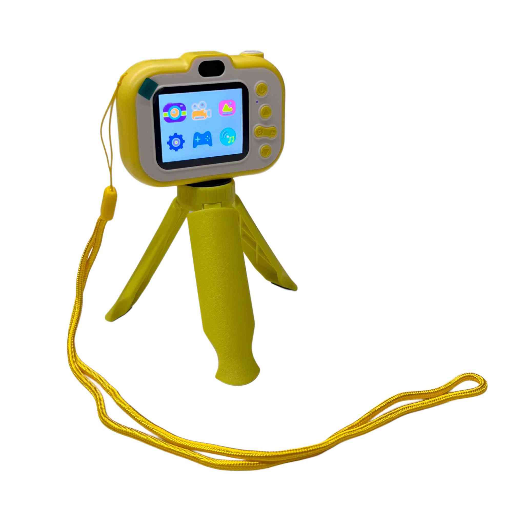 كاميرا الأطفال الرقمية مع شاشة 2 إنش وألعاب مدمجة

• كاميرا رقمية مصممة للأطفال تتيح التقاط الصور وتسجيل الفيديو بسهولة مع شاشة ملونة لعرض المحتوى مباشرة.

• التقاط الصور وتسجيل الفيديو – تدعم التقاط الصور وتصوير الفيديو عبر زر التصوير المخصص.

• شاشة ملونة 2 إنش – شاشة TFT لعرض الصور والفيديو ومراجعتها مباشرة من الكاميرا.

• ذاكرة قابلة للتوسعة – تدعم بطاقة TF (Micro SD) من 4GB إلى 32GB لحفظ الصور والفيديو.

• ألعاب مدمجة – تحتوي على 5 ألعاب مدمجة داخل الكاميرا.

• بطارية قابلة للشحن – بطارية داخلية بجهد 3.7V قابلة للشحن عبر Type-C أو Micro USB.

• تشغيل الموسيقى وعرض الوسائط – يمكن تشغيل ملفات MP3 واستعراض الصور والفيديو من بطاقة الذاكرة.

 • نوع المنتج: كاميرا رقمية للأطفال
 • الشاشة: 2.0 إنش TFT ملونة
 • الوظائف: التقاط صور / تسجيل فيديو
 • البطارية: 3.7V مدمجة غير قابلة للإزالة
 • وقت الشحن: حوالي 2 ساعات
 • جهد الشحن: DC 5V 1A
 • منفذ الشحن: Type-C / Micro USB
 • دعم الذاكرة: بطاقة TF (Micro SD)
 • سعة بطاقة الذاكرة المدعومة: 4GB – 32GB
 • الألعاب: 5 ألعاب مدمجة

محتويات العلبة:
 • كاميرا الأطفال
 • كابل شحن
 • حبل تعليق (Lanyard)
 •ستاند تثبيت
 • دليل الاستخدام (Manual) بغداد, العراق


**إذا كنت صاحب هذا الإعلان وتريد حذفه لأي سبب، رجاءا أرسل رسالة إلى الدعم الفني**