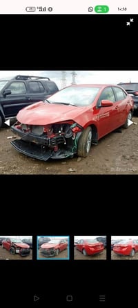 كورلا 18LE محدثه SE دعاميه ويل كب ولايتات حادثهه خفيف بدون ارباك جاملغ...