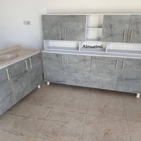 كاونتر MDF • ٢ متر • سنك ١٢٠سم