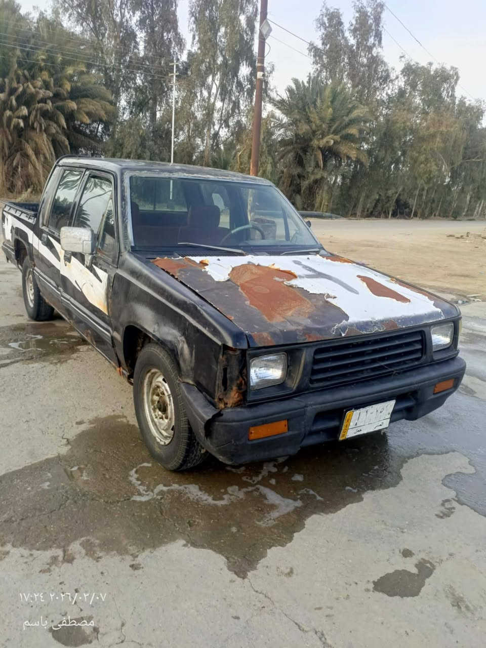 مسبوشي موديل ١٩٩٠
محرك وكير جدد
مداور ثاني يوم
السعر ٢٠ وبيه مجال
مكان السياره الديوانيه


**إذا كنت صاحب هذا الإعلان وتريد حذفه لأي سبب، رجاءا أرسل رسالة إلى الدعم الفني**