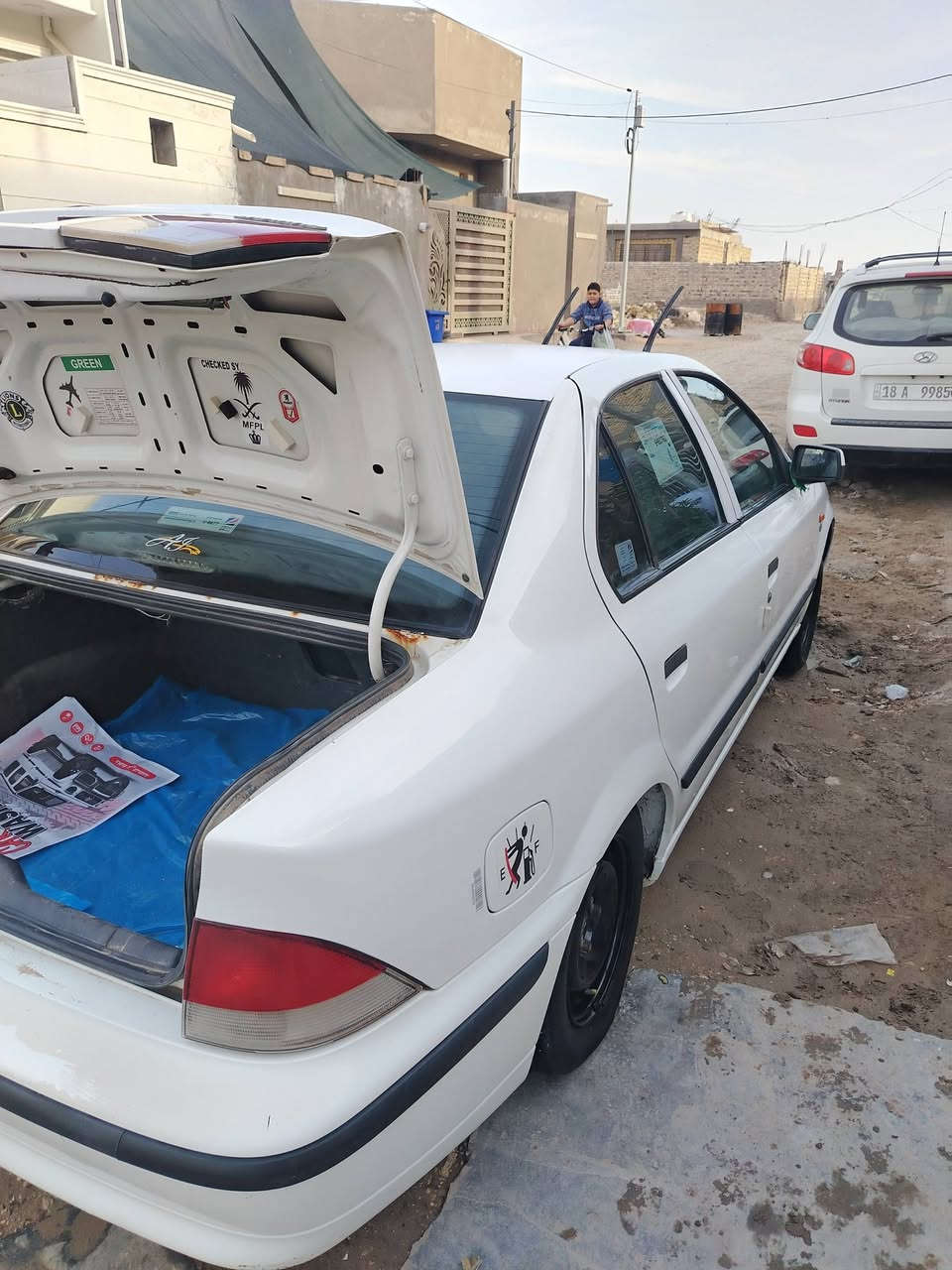 السلام عليكم سمند 2011 سياره كفاله عامه تبريد ثلج تدفه مكينه وكير خير من الله السعر  ٤٦ وبيه مجال حك الجيه لطيبين *********** مكاني بابل شارع 80 طريق نجف تخم تـاير حداديه محرك وكير خير من الله سياره بسمنه ناطق
