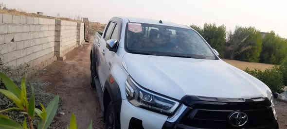 السلام عليكم عندي تيوتا هايلوكس ساز فول مواصفات رقم بغداد مكفوله كفاله عامه السعر ٣٧٥ وبيها مجال بسيط العنوان بغداد اليوسفية ناحية الرشيد رقم الهاتف *********** ***********
