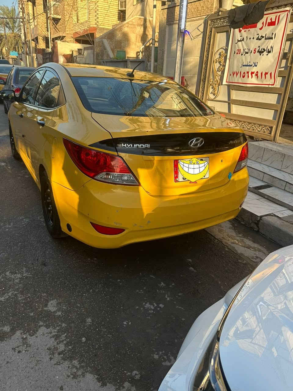 حادثهه سرقه جنطه وبنيد بدون دواخل
مصفره هيئه وغرامات رقم بغداد انكليزي 
بسمي سياره 
سعر 88وبيهه مجال قليل 
مكاني بغداد البياع 
الاستفسار رقم هاتف ***********
