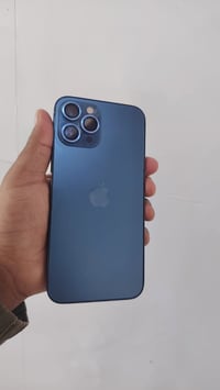 ايفون 12 برو ماكس ذاكره 256 الجهاز شريحتين مبدل شاشه وبطاريه وظهر مال ...