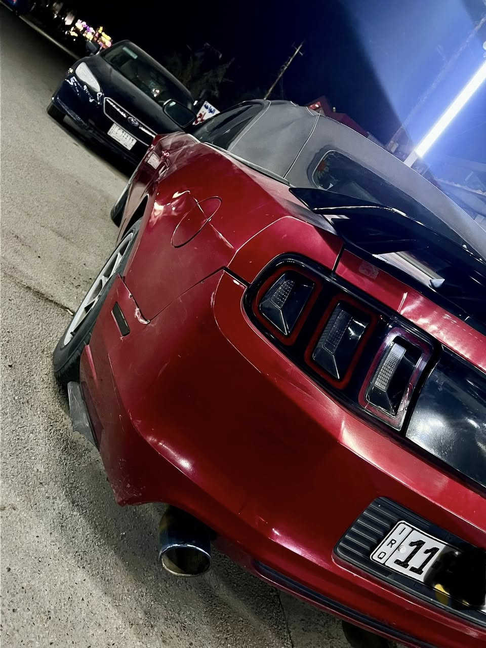 السلام عليكم سيارة موستنك للبيع 2013بيها بس بنيد مكاني الحسينية مال راشدية للاستفسار ع رقم ***********
