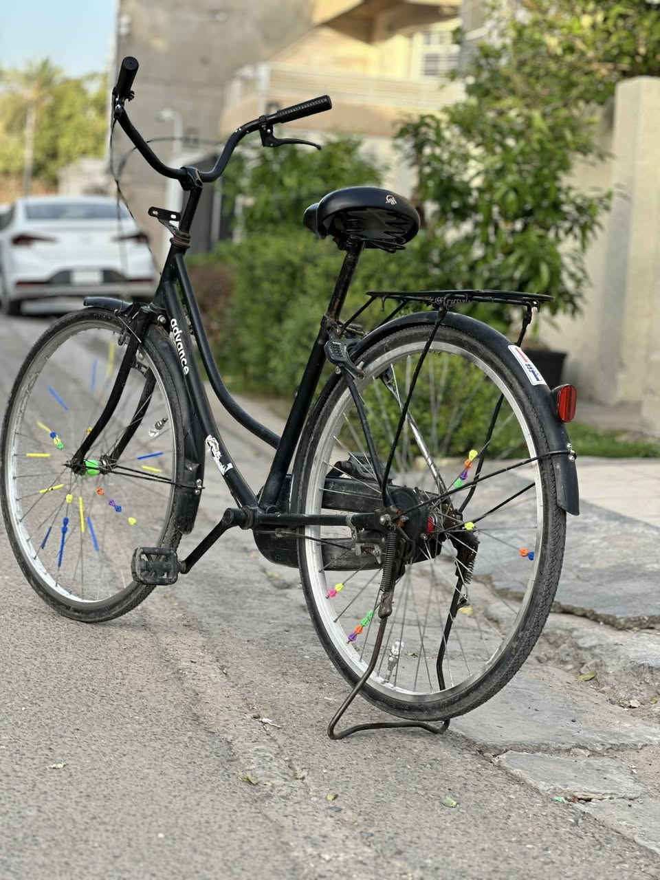 بايسكل للبيع
بطه بناتي موديل 2018 نظيف بس جاملغ الي وره بي ضربه خفيفه 

رايده بـ 85 وبي مجال 

رقم :*********** 

واتساب 👆🏻
