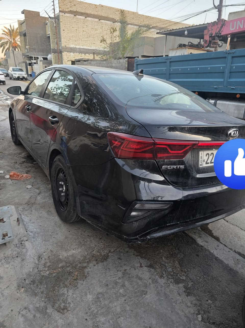 سلام عليكم فورتي موديل 2019 رقم شمالي بيهه قطعتين صبغ فقط مكاني بغداد*********** سعر 113
