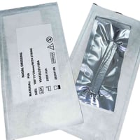 🔴 حشوات الأنف ميروسيل بدون تيوب قياس 100×15×20 مع تيوب قياس 80×15×20 ا...