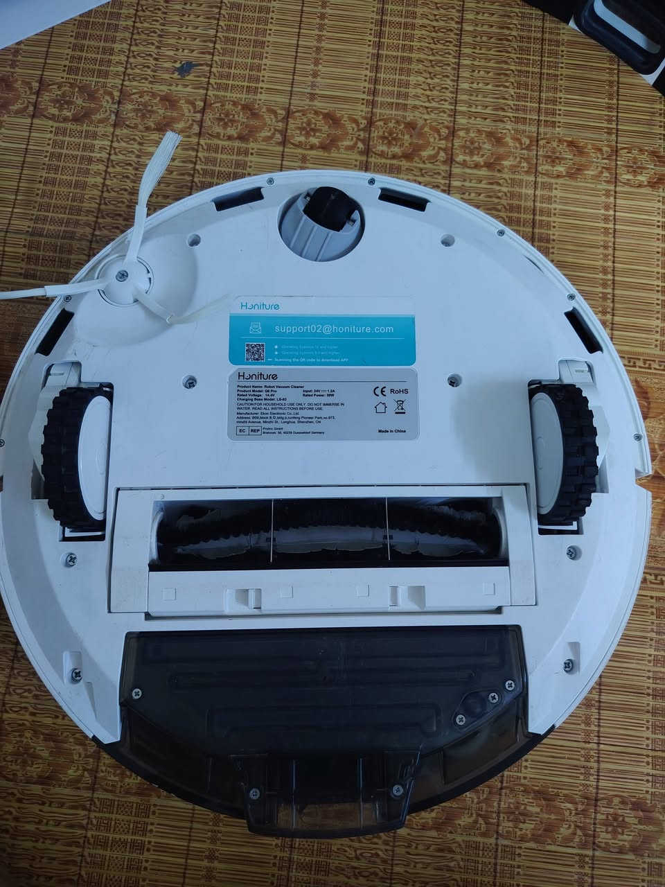 Huniture  Q9 pro
كنس ومسح وتفريغ ذاتي للاتربة
مستخدم شي قليل ونضافتة واضحة بل صور
 السعر ١٥٠ الف


**إذا كنت صاحب هذا الإعلان وتريد حذفه لأي سبب، رجاءا أرسل رسالة إلى الدعم الفني**