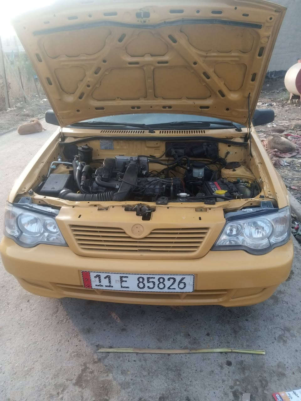 13كير محرك مكفولات تخم تاير صدر جديد بوربرينات جدد كشر كدام العين ترابك بصره ما بيهه اي نقص كبل لشارع تحويل مباشر مصفره هيءه وغرامات سياره متعوب عليه السعر 32بغداد قرب حي النصر هاتف ***********
