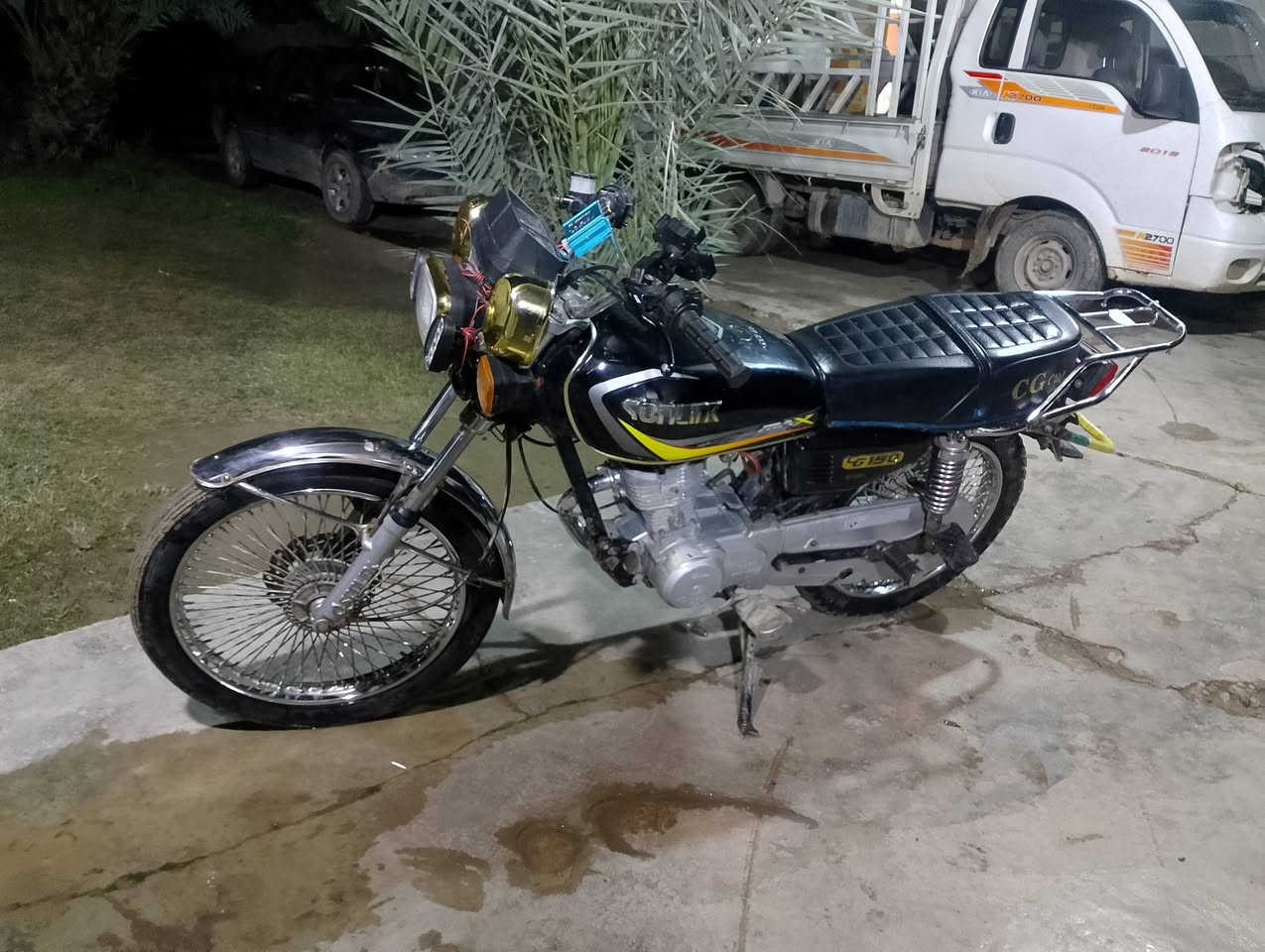 للبيع ماطور  موديل 23 المحرك مفتوح بس ولافات والباقي شرط السعر 375وبي مجال شي قليل للستفسار ***********
