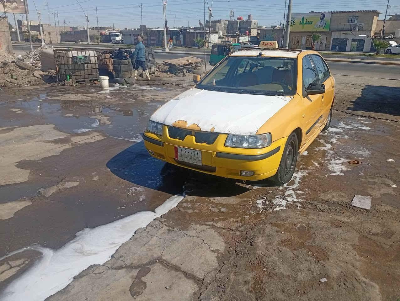 سمند صفراء مديل ٢٠١١ناطق رقم بابل  سيارة عوزهه ترتيب هاي ضربه الصباغ مستلم افلوسها وما عندي مجال يشهد ربي 
راعيهه من اهل نجف رقمه ما يشتغل من ايام داعش تقريباً سيارة بعد مليار سنة يكلك مالتي أو اطلب أو مسروقه اخسرهن ألك وانا ممنون 
مكينة تبخر الكير يخبل
تبريد كمبريسر محترك 
حدادية نص عمر
تايرات زينة بيهه زوج جدد أمامي 
العنوان البصرة أمن الداخلي 
***********
سعر 16قفل قفل قفل....لا تراسلني شنو بيهه كلشي كاتبلك بيهه....
