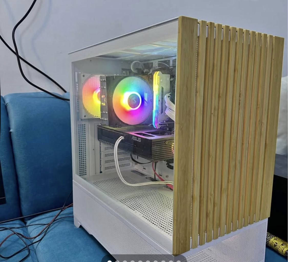مواصفات
intel core i3 12100
Rtx5060 asus prime 8G
Ram: 32G 3600 ddr4 corsair
Motherboard: asus prime B-760m-k
BS: segotep 750 w
Storage: 256G m.2 + 256G ssd
Case: Xigmatek Endorphin WD Arctic Mid Tower
مع مارس وكيبورد
التجميعة قابلة للتطوير من جميع النواحي
استعمال 3 اشهر 
سعر 1250 وبيه مجال بسيط للشراي
يوجد توصيل لجميع المحافظات بغداد الدوره البوعيثه ***********
