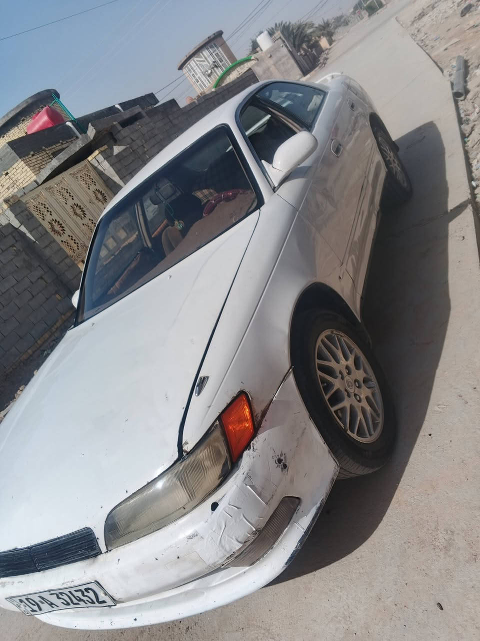 مكلف بلنشر.. 
سيارة للبيع
النوع: مارك 
الحالة: نظيفة، مكيف شغال، تايرات جديدة
الرقم: خصوصي
المكان: الناصرية قضاء الشطره 
الستفسار ***********
