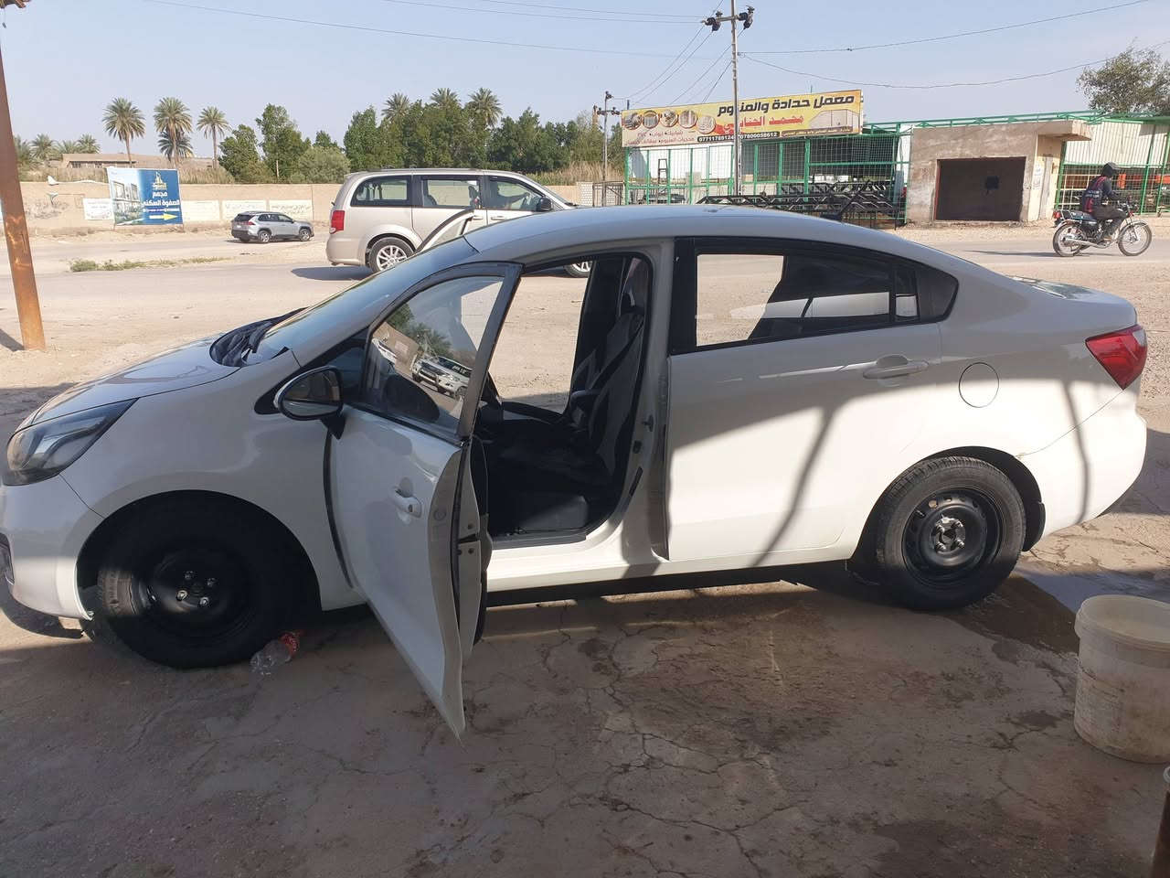 كيا ريو خليجي موديل ٢٠١٣ رقم بابل انكليزي محرك ١٦٠٠ المرغوب للتواصل***********
