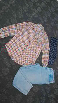 مجموعة ملابس • ملابس بهارية • مقاس ٤٠-٤٢