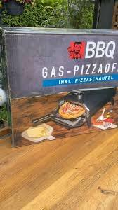 فرن بيتزا غاز • حجر كورديريت 30.5×30.5 سم • محمول للشواية