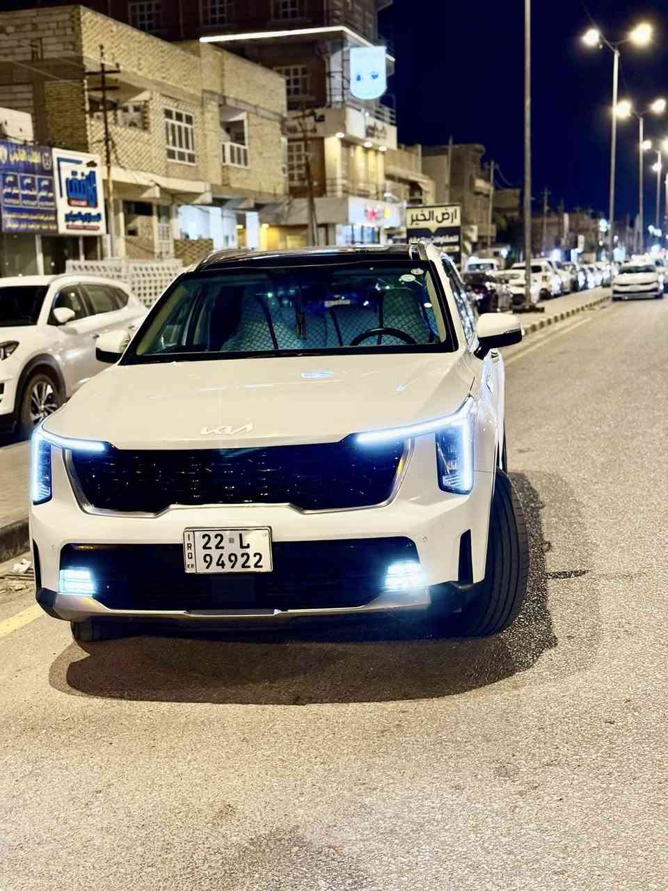 سلام عليكم 
كيا سورنتو 2024 استلام زيرو خليجي 
ماشية 46 الاف كم فقط
رقم اربيل الجديد سنوية جديدة تريد تحويل تريد وكالة 
مكينة ستة سلندر 
كفاله عامة من كلشي عدا كرت ومصلح بلبنيد درجة اولى
سيارة كلها زيرو 
سيارة فول 1/1  
المواصفات :- 
ويل 19
بصمة تشغيل وابواب وجنطة
كامرة خلفية
بنراما كامله للخير 

كشنات الخلفيه قلاب كهرباء 
شاشة متصله
شفتات ستيرن 
تشغيل عن بعد 
حساسات عدد 6
اربع انظمة قياده 
شحن لاسلكي
منافذ تايبسي
بصمة عدد اثنين
بلوجكتر لد
مري شفط 
ترحيب 

سبعة راكب 

الخ من المواصفات المعروفة …..
الاضافات :- 
سيارة استلام على ادينه زيرو 
السعر 310$ وبيها مجال بسيط للشراي 
مكان السيارة النجف الاشرف 
للاستفسار***********
