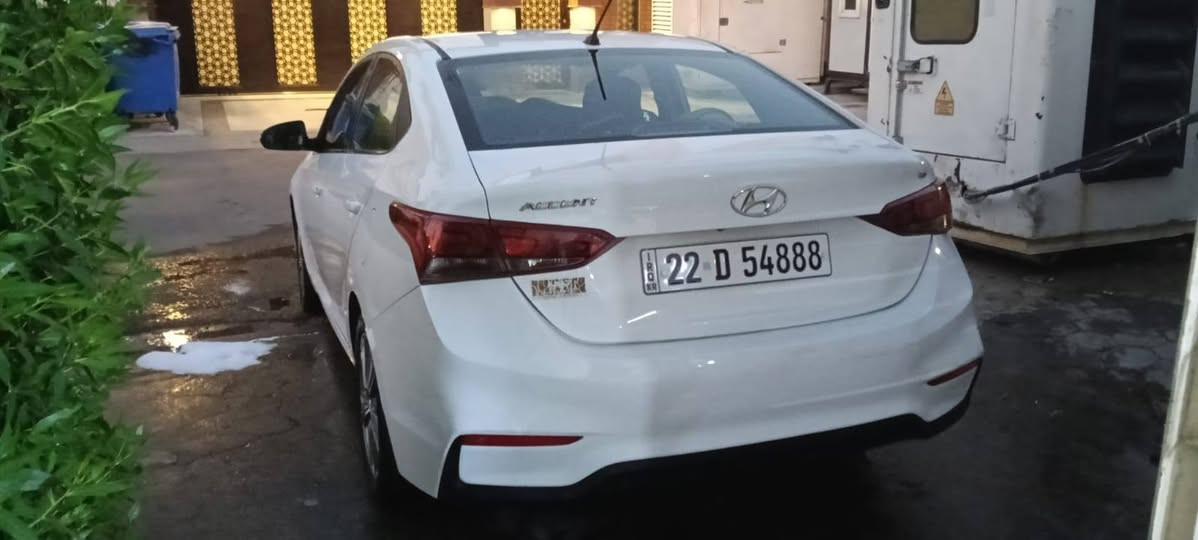 السلام عليكم اكسنت اربيلي محرك ١٦٠٠دوش موديل ٢٠١٩للاستفسار الاتصال***********
