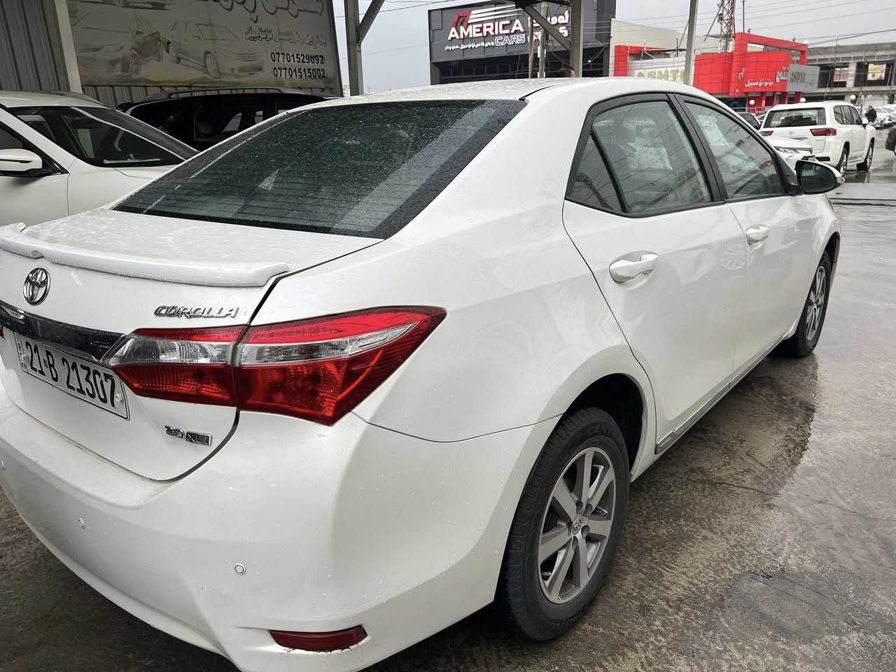 السلام عليكم كورلا موديل 2015  خليجي للبيع
ماشيةKM150
محرك 2.0
كير ومحرك وشرط 
رقم وسنوي جديد وشرط تحويل
سيارة بدون صبغ  
مكان سيارة سليمانية
السعر 150 
الرقم ***********
