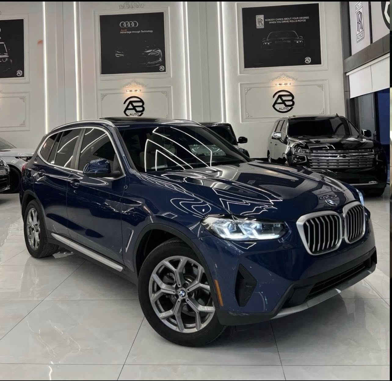 للبيع: BMW X3 2024
📍 مكان السيارة: اربيل 

📞 للتواصل:***********

💰السعر:315 ورقة – قابل للتفاوض

📊 المسافة المقطوعة: 11000ميل 

🛠️ المحرك: 2000 ‏تيربو 

⚠️ أضرار السيارة:

• وارد أمريكي

• الصندوق بدون ايربك 

• باقي اجزاء السيارة مكفولة 

• الشواصي واللغود سليمة

• صور الحادث مرفقة مع الصور

📌 تفاصيل إضافية:

• رقم السيارة: بدون رقم دخول جديد

• تريد بااسمك او وكالة عامة باسم المالك

• لون السيارة: ‏نيلي 

💰 السعر:315 ورقة – قابل للتفاوض

💰 السعر: 315 ورقة – قابل للتفاوض

💰 السعر:315 ورقة – قابل للتفاوض

📞 للتواصل:***********
