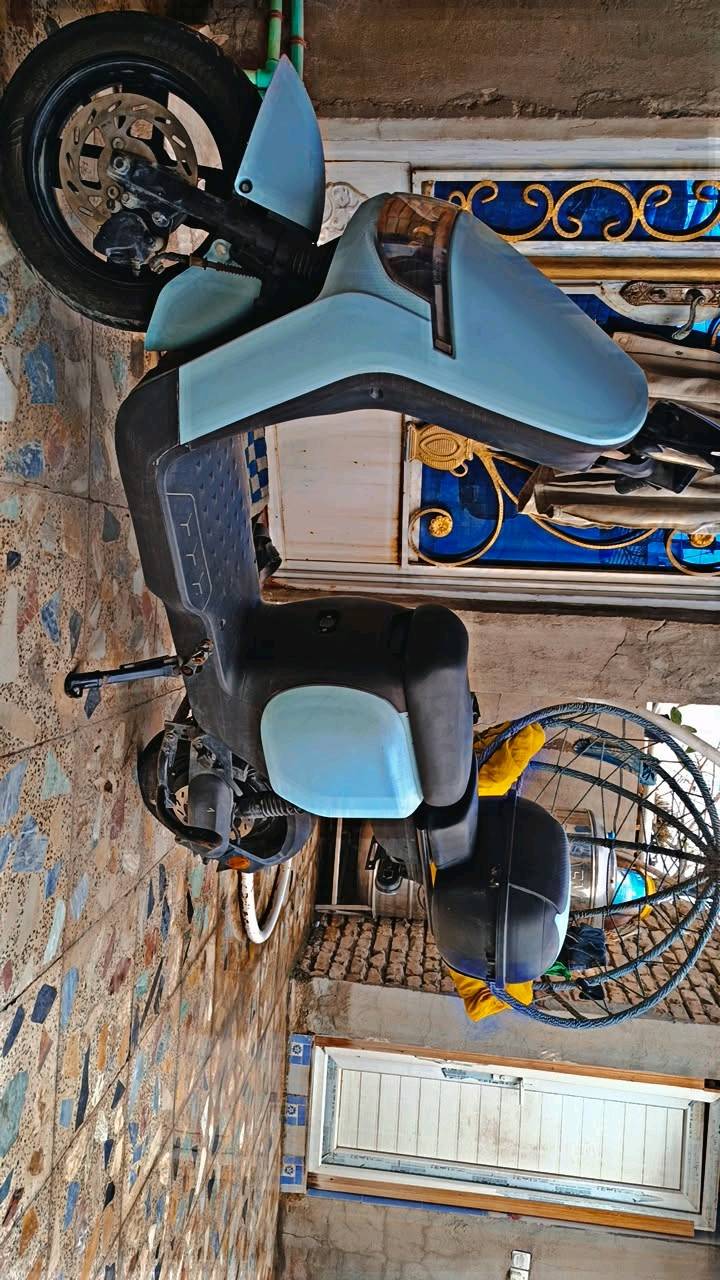 دراجة شحن ريان للبيع مستعمل فقط7اشهر مكاني بغداد فقط باتريات منتفخات لان شحنتها بغير شاحنه يرادلها باتريات جدد للتواصل عن بقية تفاصيل***********واتساب