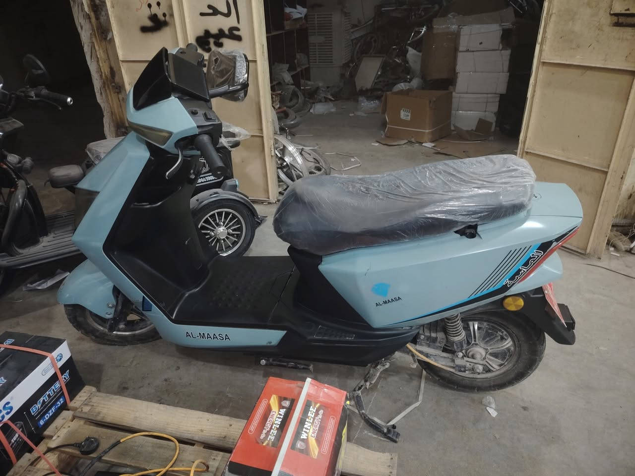 دراجة شحن كهربائيات شغالة اشاير نضام رجوع للوراء بيهة انذار مال سرقة بس الحوض مفطور السعر 600 مكاني بالفلوجة الشراي يجي ماسنجر


**إذا كنت صاحب هذا الإعلان وتريد حذفه لأي سبب، رجاءا أرسل رسالة إلى الدعم الفني**