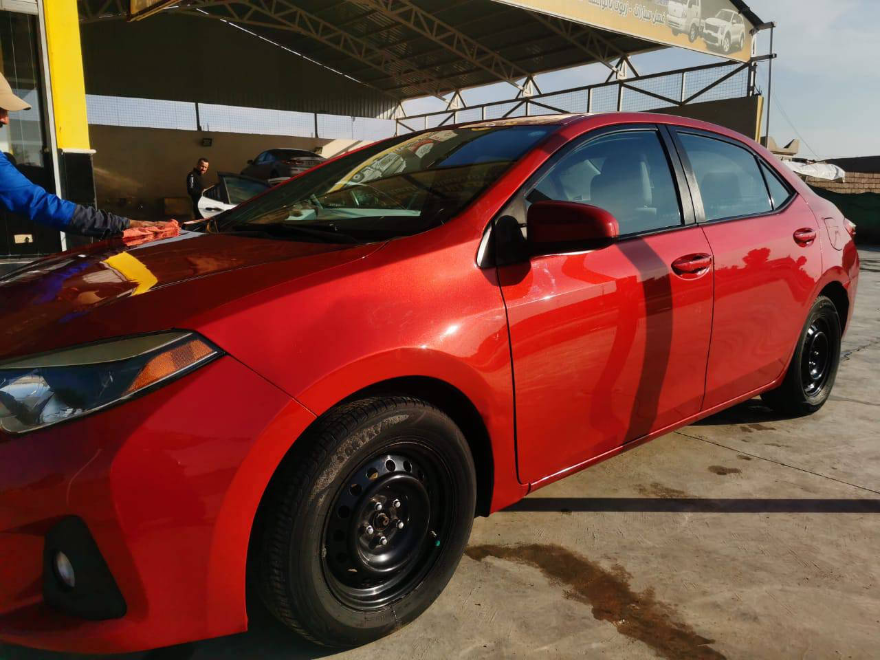 كورله موديل 16 الظرر 3 قطع شاصي مابي عيب امبدل فقط البطانه وعلى فحص تأخذها بيدك  اماميه جملقات خلفيه مرشوشات اثر جراد محرك وكير وداخل كلها جديده سياره مال بيت سنويه الحد 30 بسمنه السياره مابيها نقص برغي درهم ماتصرف عليها من كل النواحي السعر المطلوب 110 مكاني كركوك  رقم صاحب السياره ***********
